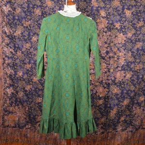 Vintage Handmade Hippie Cotton Dress - 1960's
